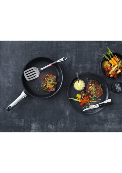 Paslanmaz Çelik Delikli Spatula Beyaz, Dayanıklı ve Pratik Mutfak Gereci fırsatları