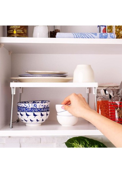 Beyaz Dolap Içi Düzenleyici Raf Organizers, Dayanıklı ve Şık Tasarım modelleri