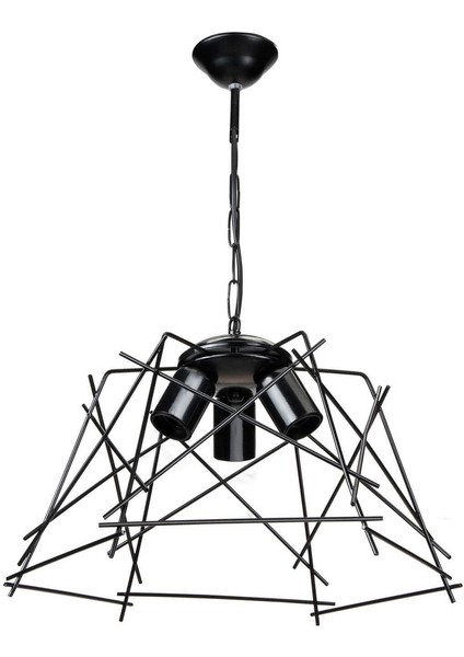 Turuncu 3'lü Sarkıt Aydınlatma Takımı, Modern ve Şık Dekorasyon Için Ideal