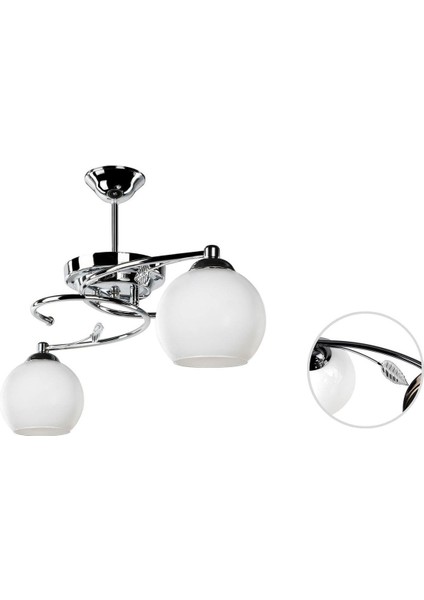 Turuncu 2'li Şık Avize Seti, Modern ve Şık Tasarım, Evinizi Aydınlatır. modelleri