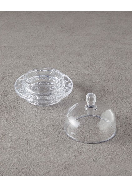 Şık Bordo Rolly Cam Şekerlik ile Sofralarınıza Zarafet Katın fiyatları