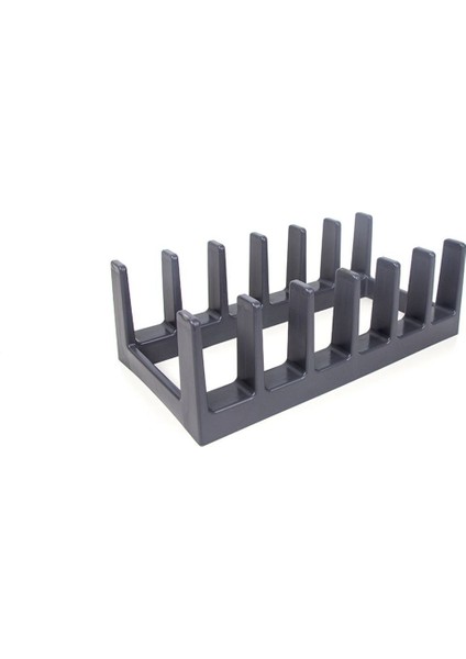 6 Bölmeli Tencere Kapağı Düzenleyici, Kapak Organizer, Gri Renk modelleri