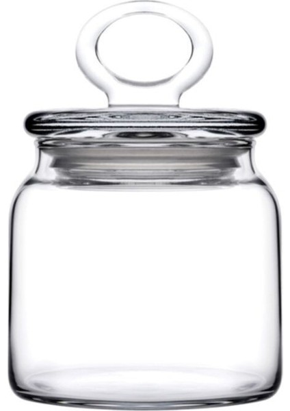 Beyaz 4'lü 575CC Cam Kapaklı Küçük Kavanoz Seti fiyatları