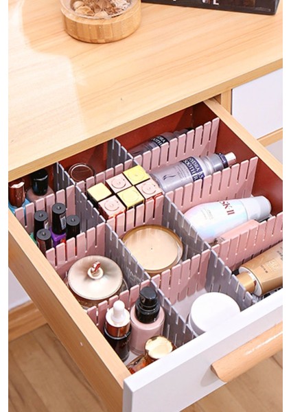 Pratik ve Ayarlanabilir Beyaz Çekmece Düzenleyici, Düzenli ve Şık Depolama Sağlar. fiyatları