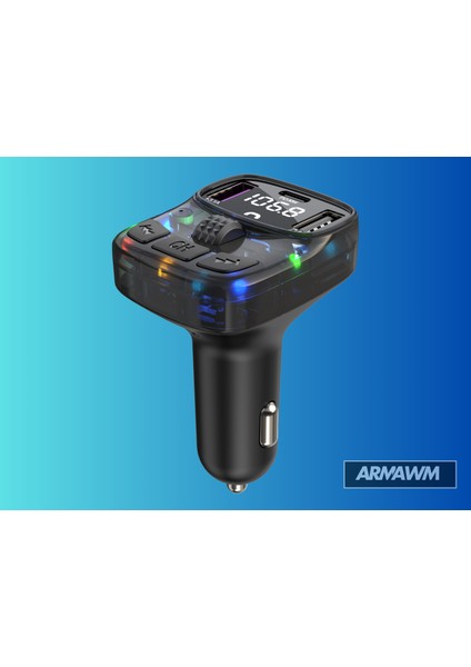 Bluetooth Fm Transmitter Araç Kiti C-56| 30W Hızlı Şarj, Oto Çakmaklık, USB Type-C, Mp3 Çalar, Radyo fiyatları