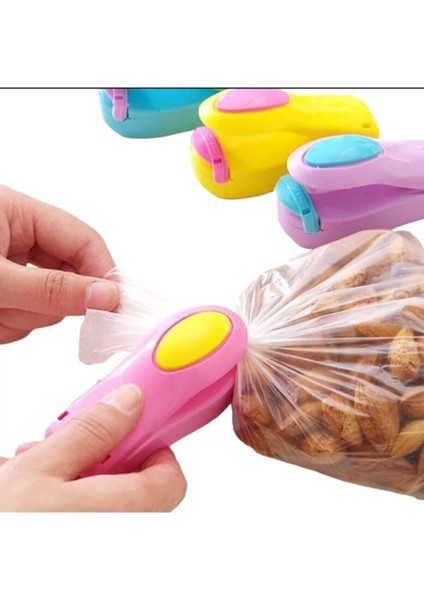Pilli Poşet Kapatıcı Makinesi, Ağzı Yapıştırma Aleti, Buzdolabı Poşeti Kapatma indirimleri