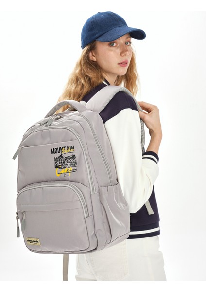 1801311 Okul Çantası Suya Dayanıklı Çok Bölmeli