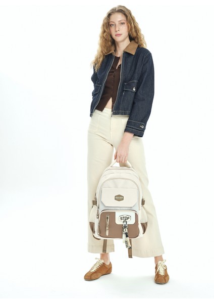 1916 Okul Çantası Suya Dayanıklı Çok Bölmeli