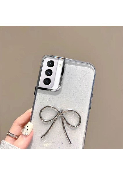 Samsung Galaxy S21 Fe 5g Uyumlu Kılıf Zebana Bow Silikon Kılıf Şeffaf fiyatları