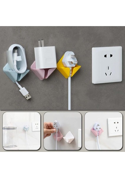 Renkli Çok Amaçlı Kablo ve Eşya Organizatör Seti (2 Adet) fiyatları