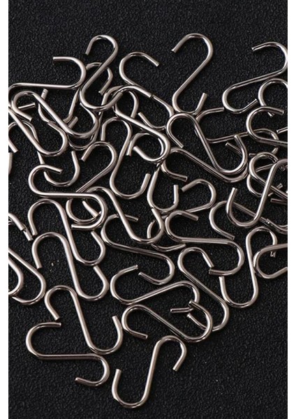 Paslanmaz Çelik 20'li Metal S Kanca, Bardak ve Eşya Düzenleyici fırsatları