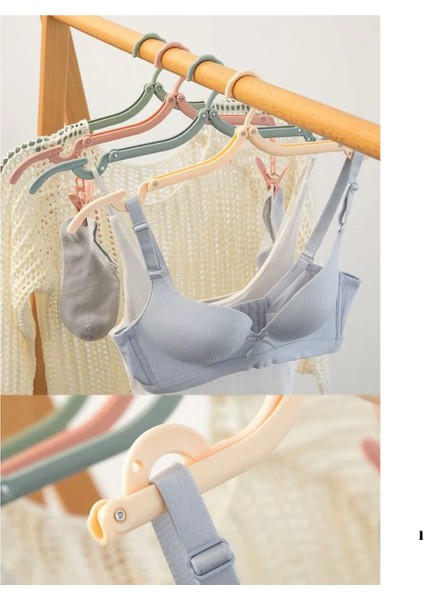 Çok Renkli Seyahat ve Elbise Askısı, Pratik ve Kullanışlı 1 Adet indirimleri