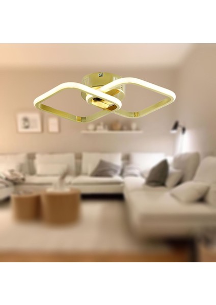 Iki Parçalı Sarı Kare LED Aydınlatma, 3 Renk Işık Modülü, Modern Tasarım fiyatları