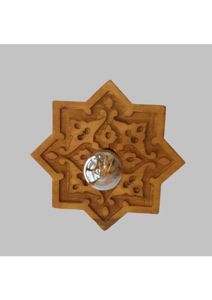 Kahverengi Ahşap Avize, Şık ve Doğal Tasarım, Modern Ev Dekorasyonu fiyatları