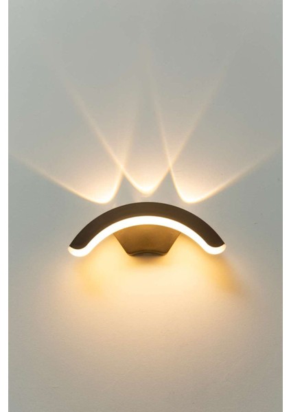 Siyah Ledli Şık Aplik, Otel, Kafe, Bar, Pansiyon, Işletme Için Ideal Işıklandırma