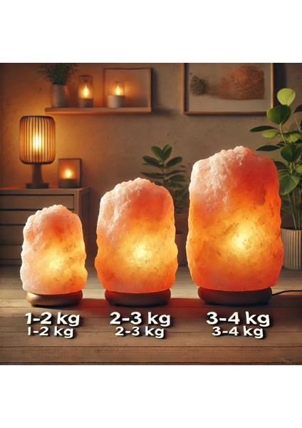 Pembe Himalaya Tuz Lambası, 2-3 Kg, Doğal ve Şık Dekorasyon Ürünü fiyatları