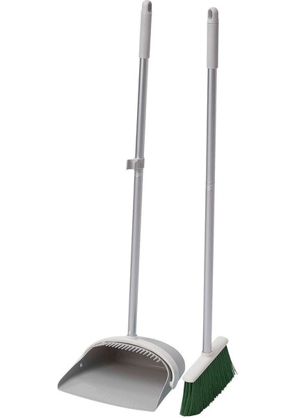 Katlanabilir Faraş ve Süpürge Seti, Turkuaz Renk, Pratik Temizlik Aracı