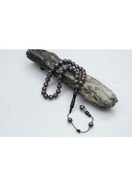 Oltu Taşı Çift Renk Damla Karpuz Işlemeli Tespih fiyatları