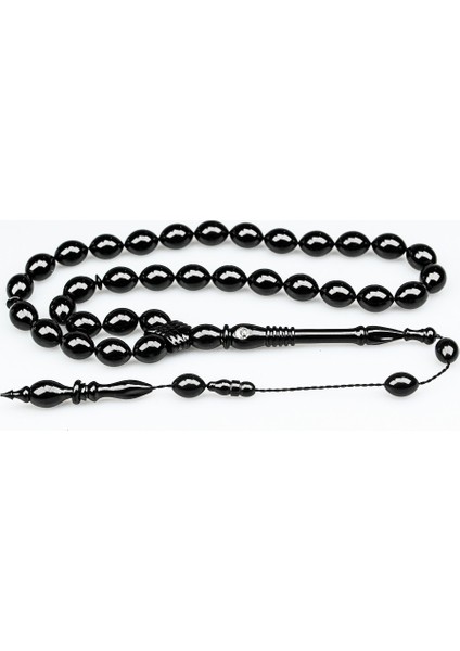 Oltu Taşı Özel Seri Kelepçe Imame Işçilikli Tespih