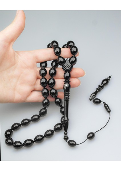 Oltu Taşı Özel Seri Kelepçe Imame Işçilikli Tespih fiyatları