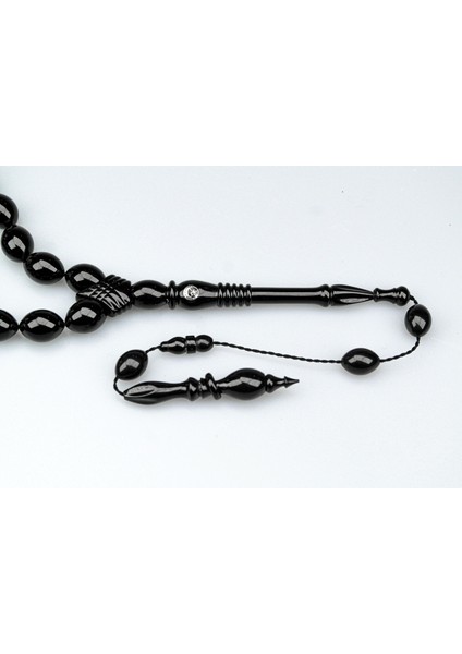 Oltu Taşı Özel Seri Kelepçe Imame Işçilikli Tespih modelleri