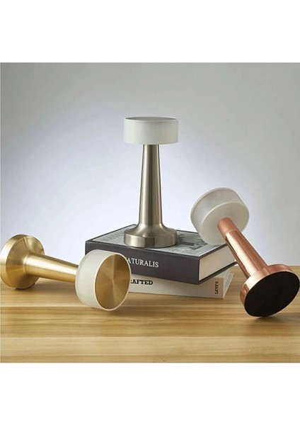 Dekoratif Şarjlı Dokunmatik LED Masa Lambası USB Kablolu Abajur ve Gece Lambası CT-8436