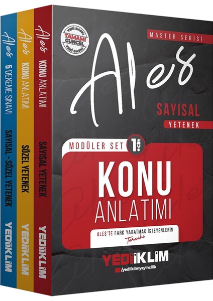 2026 Ales Master Serisi Sözel-Sayısal Yetenek(Konu Anlatım-Soru Bankası-Son 10 Sınav Çıkmış Sorular) fiyatları
