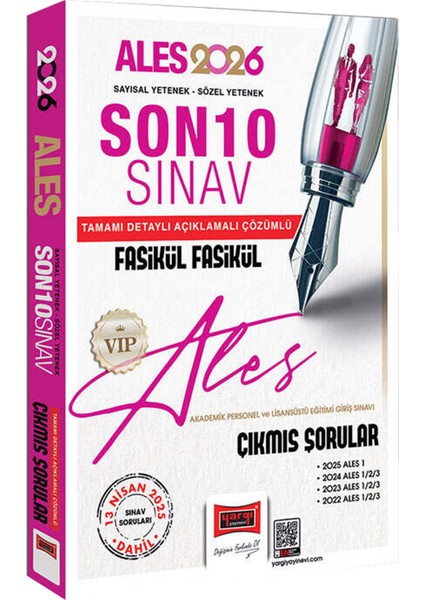 2026 Ales Kazandıran Set(Konu Anlatımı-Soru Bankası-7 Deneme-Son 10 Sınav Fasikül Çıkmış Sorular) fırsatları