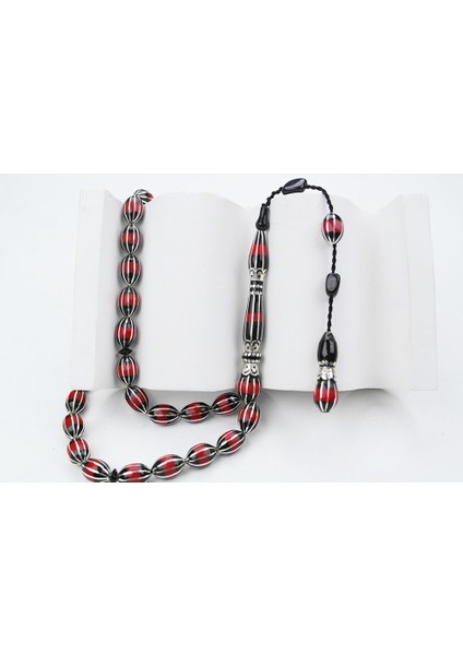 Arpa Model Oltu Taşı onlu Karpuz Işlemeli Tespih fiyatları