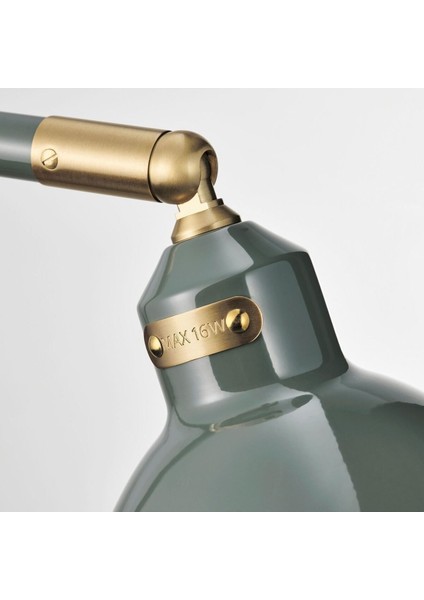 Gri-Yeşil Yer ve Okuma Lambası, 38X27X22 Cm, Şık ve Kullanışlı Tasarım fırsatları