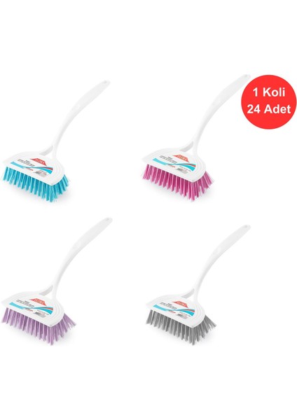 24'lü Set Temizlik Fırçası, Lavabo ve Küvet Için Kullanışlı Temizlik Aracı