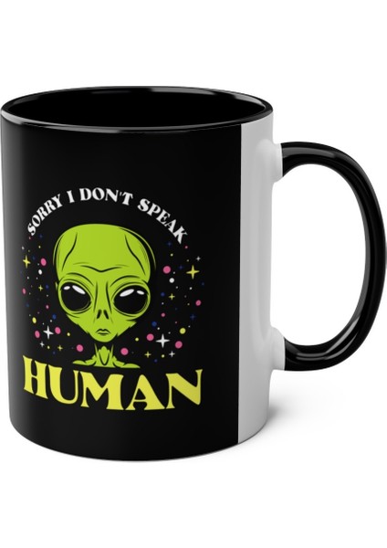 Alien Uzaylı Baskılı Kupa modelleri