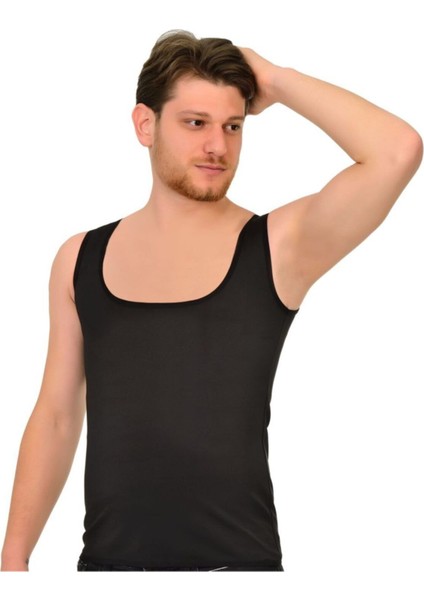 Erkek Siyah Sauna Termal Atlet Spor Atlet