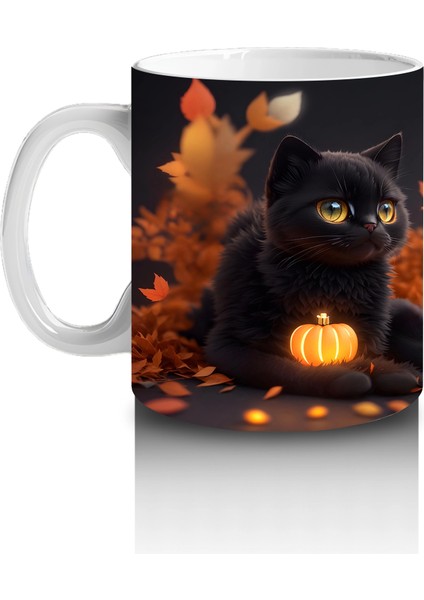 Büyülü Kazan ve Kara Kedi – Hediyelik Kahve Kupası fiyatları