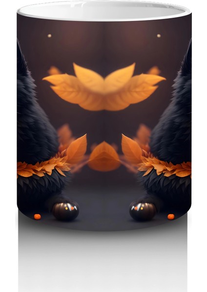 Karanlıkta Parlayan Cadı Kedi – Hediyelik Kahve Kupası modelleri