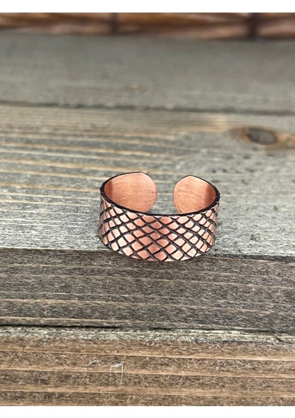 Ayarlanabilir Ölçü Saf Bakır Yüzük