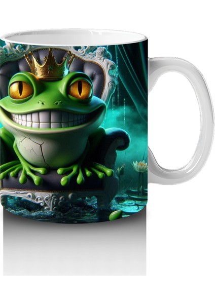 Yeşil Işıklı Perili Ev Figürlü Gotik Cadılar Bayramı Baskılı Kupa fırsatları