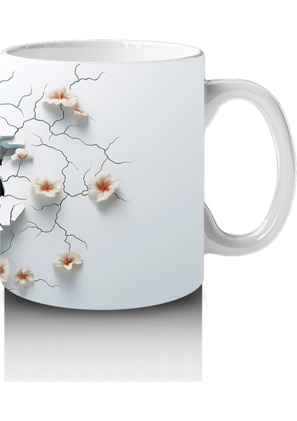 Kırık Duvarın Ardında Gülümseyen Balkabağı – Hediyelik Kahve Kupası fırsatları