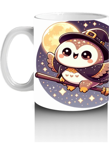 Şeker Sepetli Sevimli Hayalet Figürlü Çocuklara Özel Cadılar Bayramı Baskılı Kupa Bardak fiyatları