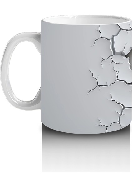 Çatlak Duvar Arkasından Bakan Hayalet – Hediyelik Kahve Kupası fiyatları