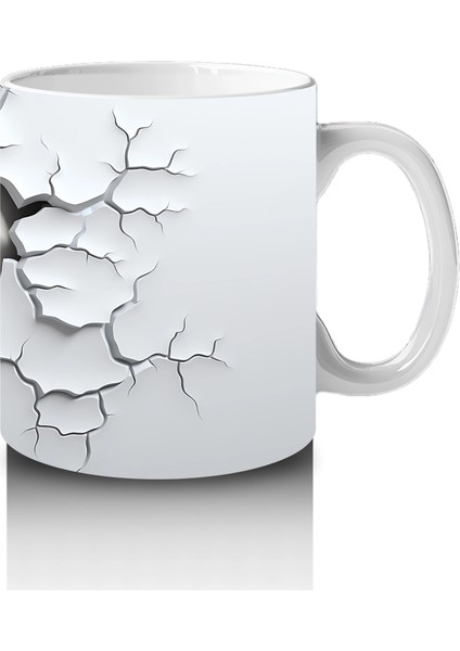 Çatlak Duvar Arkasından Bakan Hayalet – Hediyelik Kahve Kupası fırsatları