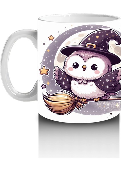 Sevimli Hayalet Figürlü Şeker Sepetli Çocuklara Özel Cadılar Bayramı Baskılı Kupa fiyatları