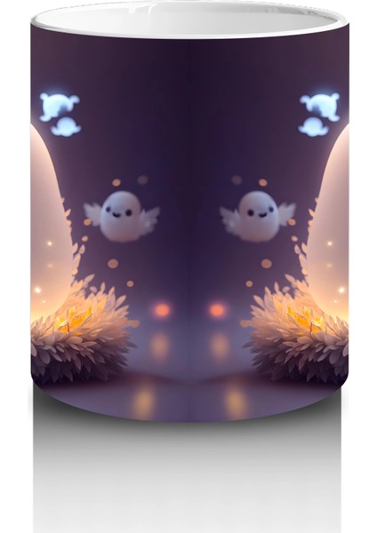 Gece Işıltısında Tatlı Hayalet – Hediyelik Kahve Kupası modelleri