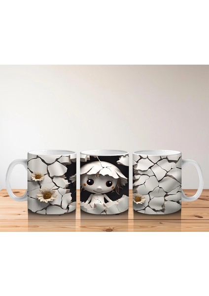 Duvar Yarığından Bakan Ürkek Gözler – Hediyelik Kahve Kupası indirimleri