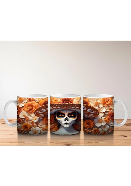 Sonbahar Güneşinde Parlayan Beyaz Maske – Hediyelik Kahve Kupası indirimleri