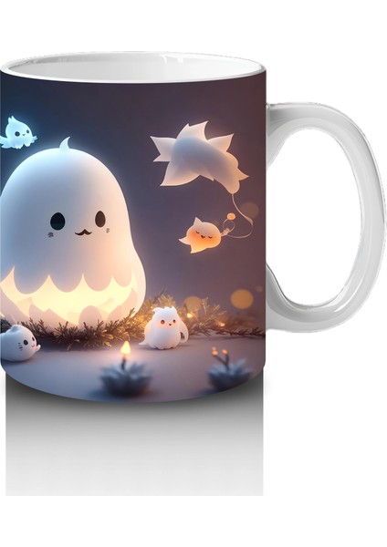 Gece Parıltısında Sevimli Hayaletler – Hediyelik Kahve Kupası fırsatları
