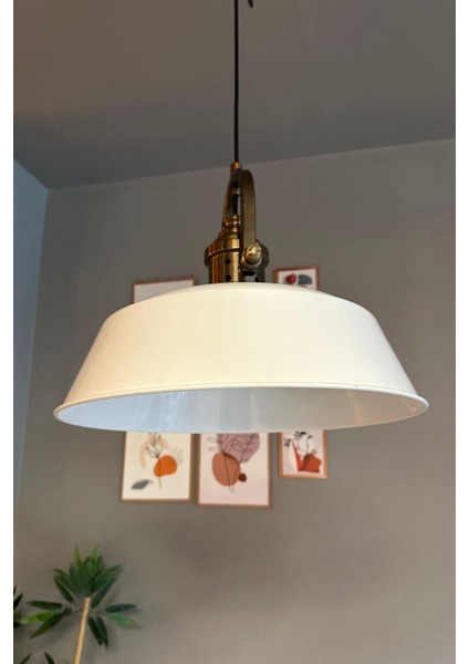 Beyaz Tekli Avize, Eskitme Tasarım, Retro Sarkıt, Restoran ve Salon Aydınlatma indirimleri