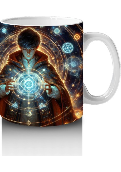 Gotik Tarzda Cam Fanuslu Işıltılı Cadılar Bayramı Baskılı Kupa Bardak fırsatları