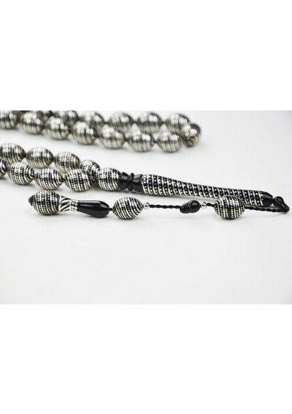 Nokta-I Süveyda Gümüş Işleme Badem Kesim Oltu Taşı Tespih fiyatları