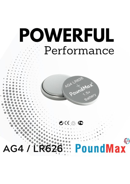 10 Adet Ag4 376 377 SR626 SR626SW LR66 1.5V Poundmax Düğme Pil, Alkalin Saat Pili, Çocuklara Dayanıklı Ambalaj, Küçük Elektronik Cihazlar Için,ölçüm Cihazları ve Hesap Makineleri indirimleri